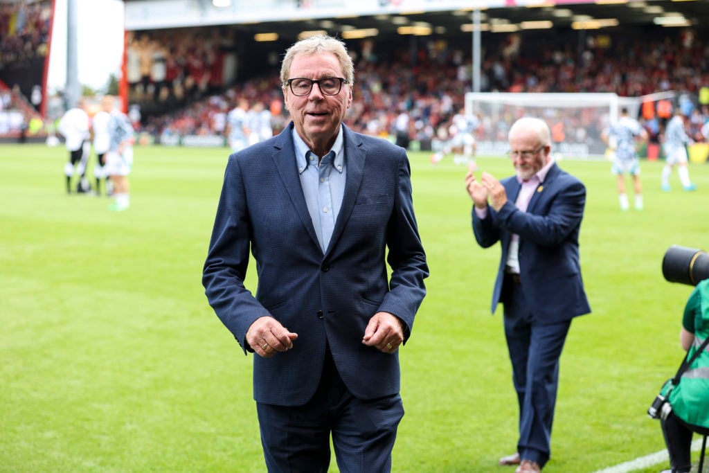 Harry Redknapp before the Premier League match between AFC Bournemouth and Newcastle United FC at Vitality Stadium on August 25, 2024 in Bournemout...