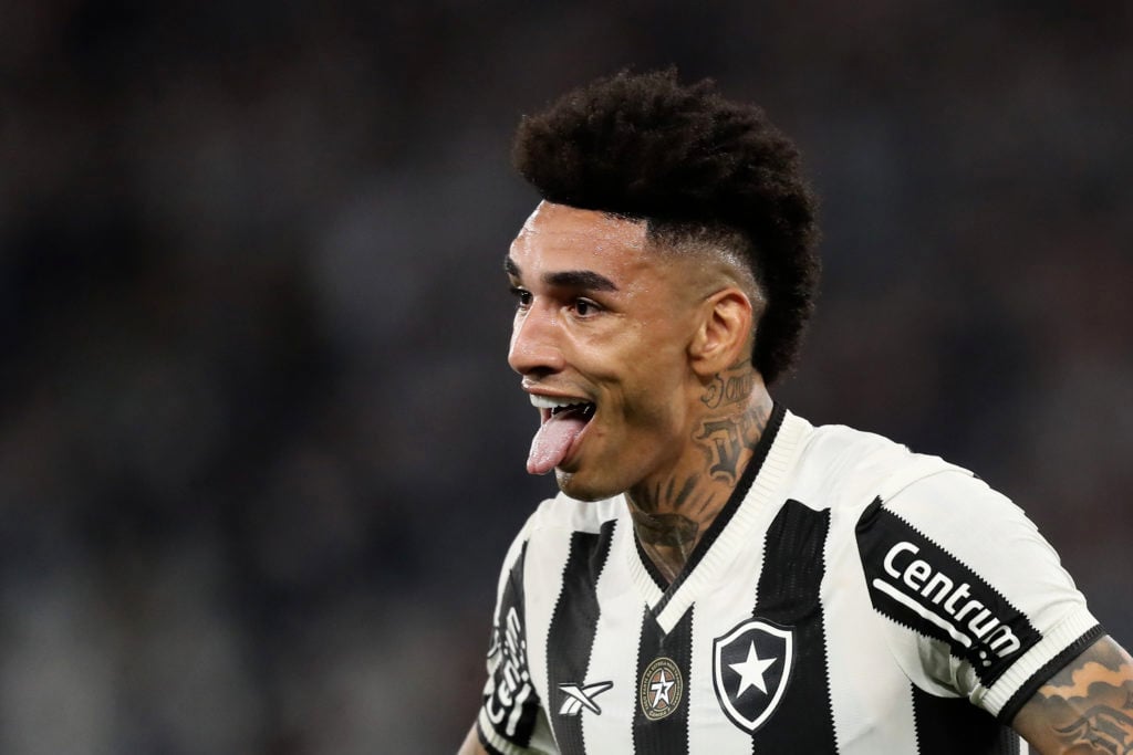 Brazil striker Igor Jesus during Botafogo v Peñarol in the Copa CONMEBOL Libertadores 2024