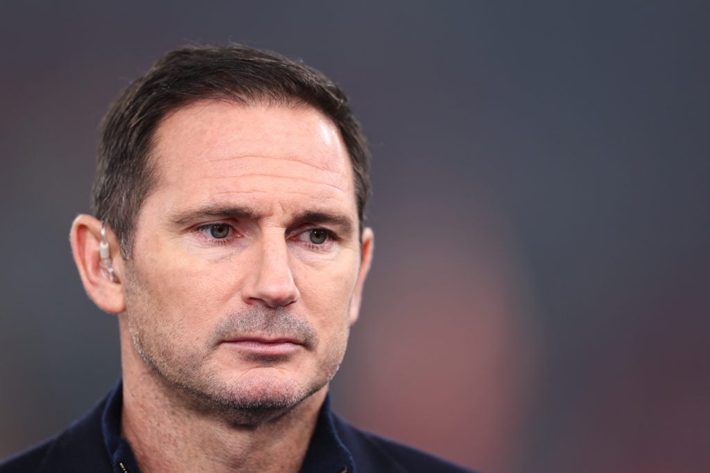 Frank Lampard, working as a pundit for UEFA Champions League, Amazon Prime ahead of the UEFA Champions League 2024/25 League Phase MD4 match betwee...