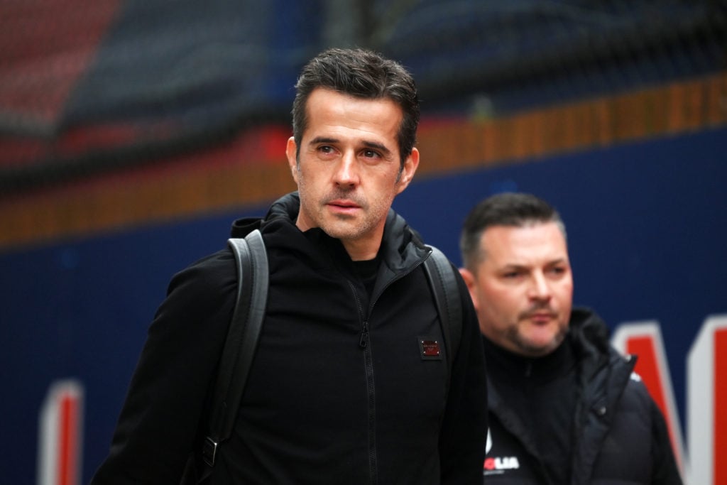 Marco Silva, Manager of Fulham, arrives at the stadium prior to the Premier League match between Crystal Palace FC and Fulham FC at Selhurst Park o...