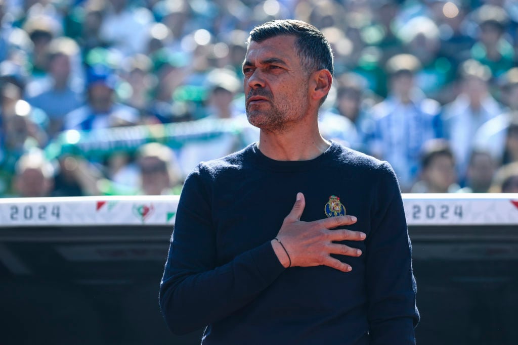 Sergio Conceicao of FC Porto during the match between Sporting CP and FC Porto for the Portuguese Cup Final at Estadio Nacional do Jamor on May 26,...