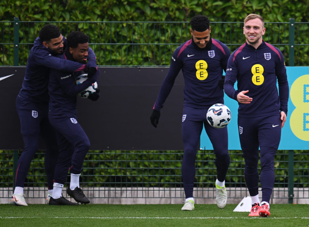 England Training And Press Conference