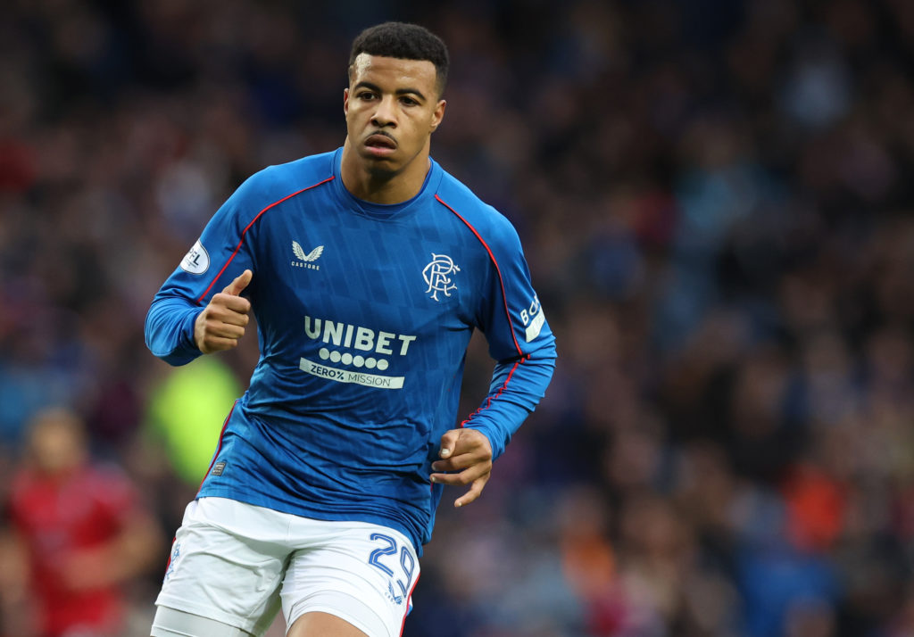Rangers hotshot forward Hamza Igamane in action vs Ross County back in February 2025