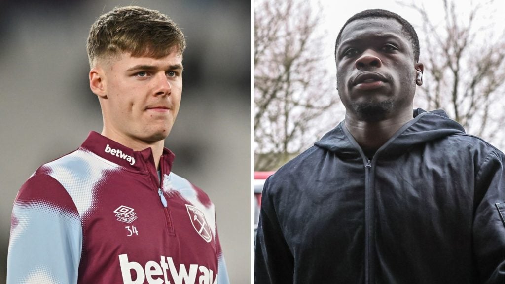 Brighton-owner striker Evan Ferguson on loan at West Ham and Ajax forward Brian Brobbey.