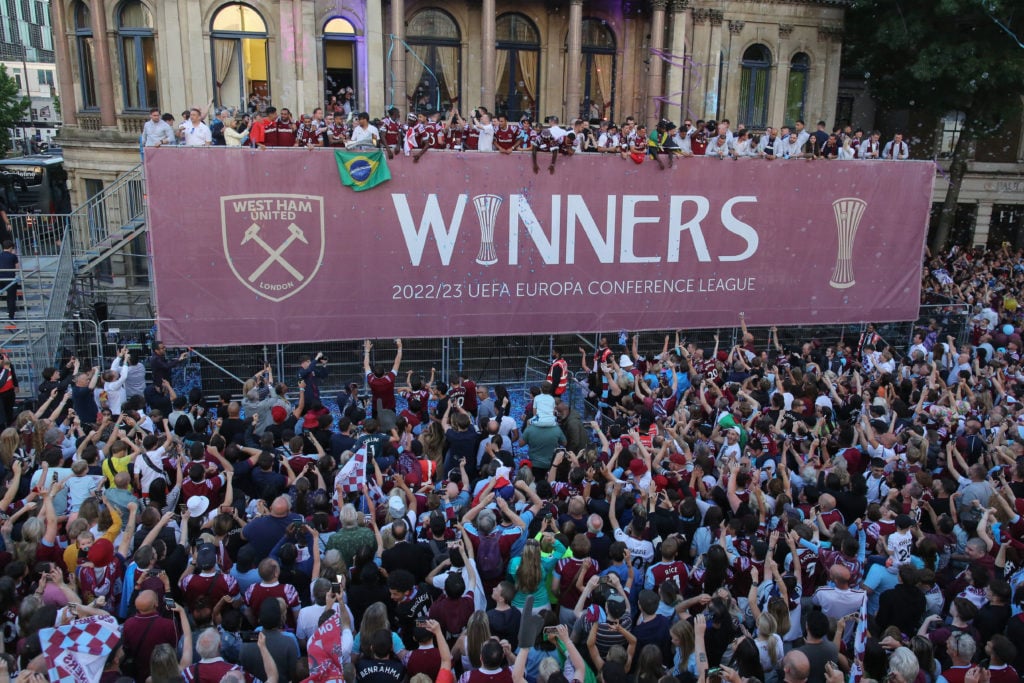 West Ham United Trophy Parade