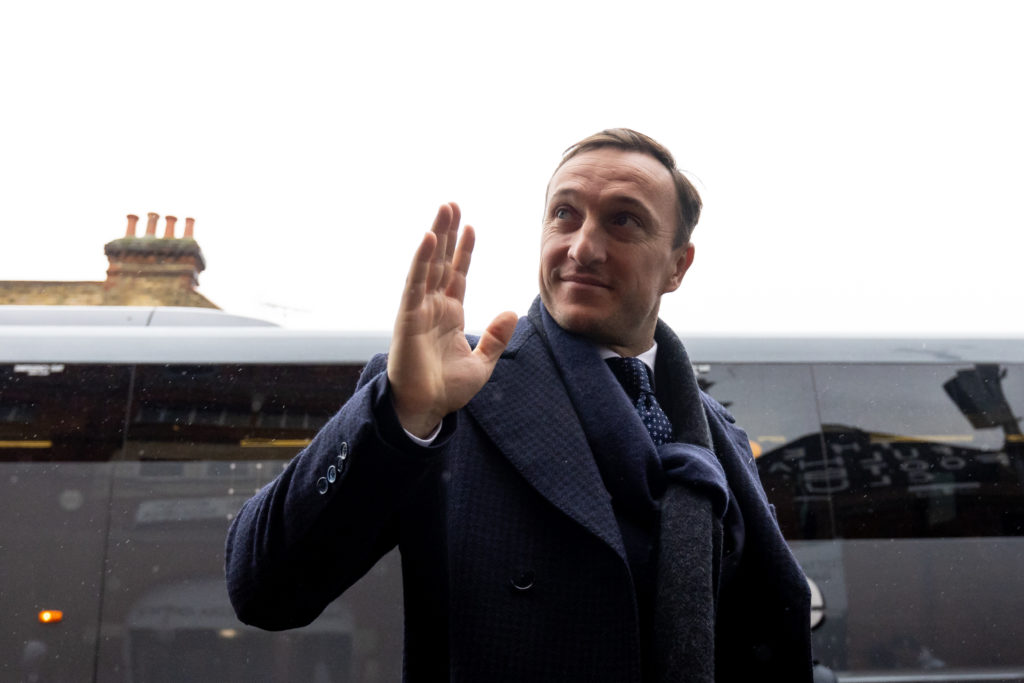 Mark Noble during Fulham FC v West Ham United - Premier League