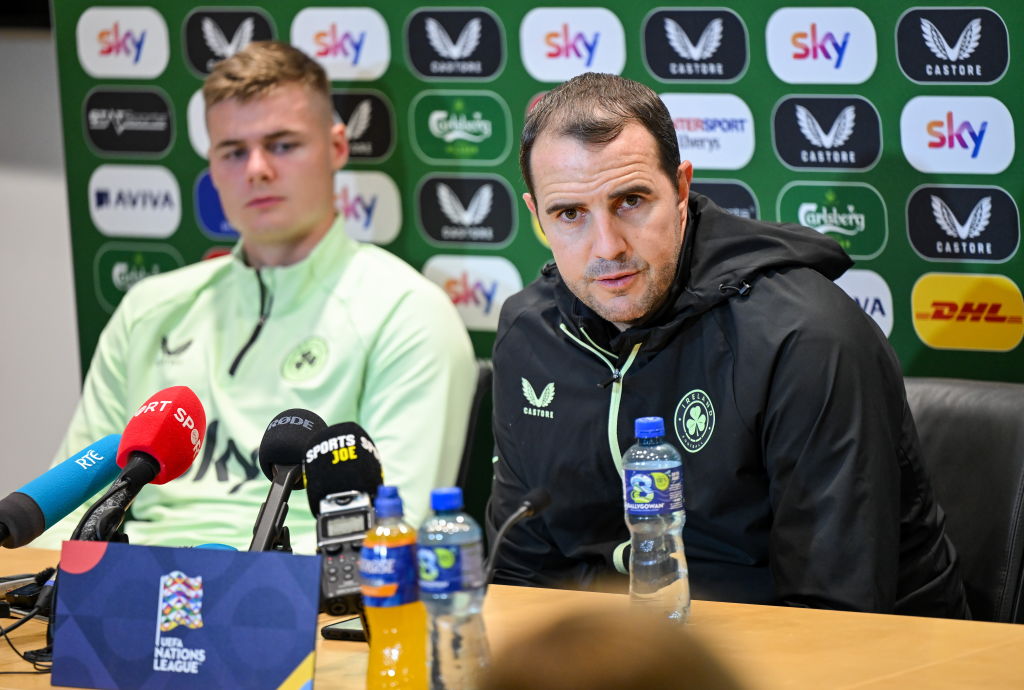 Republic of Ireland Training Session and Press Conference