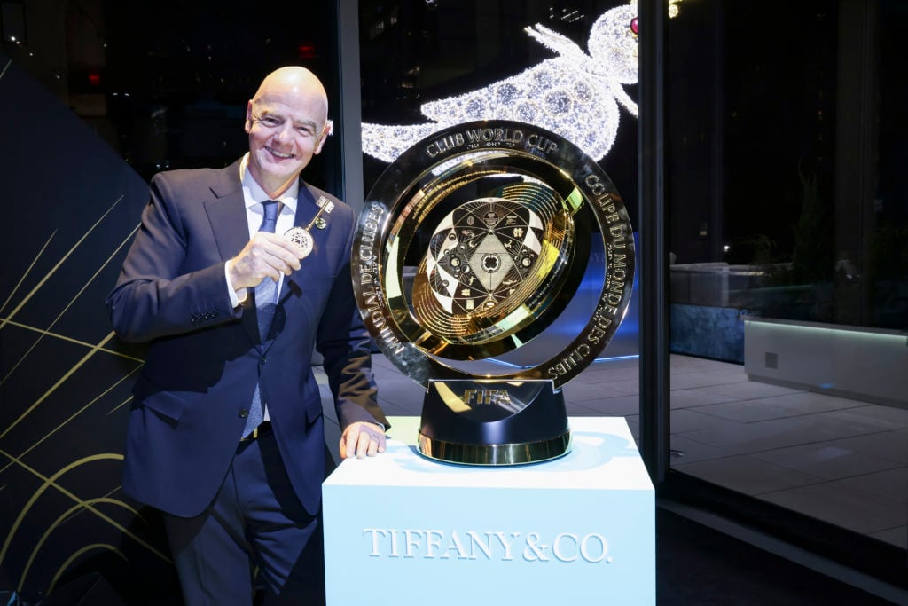 FIFA Club World Cup Presentation at Tiffany & Co. in New York City