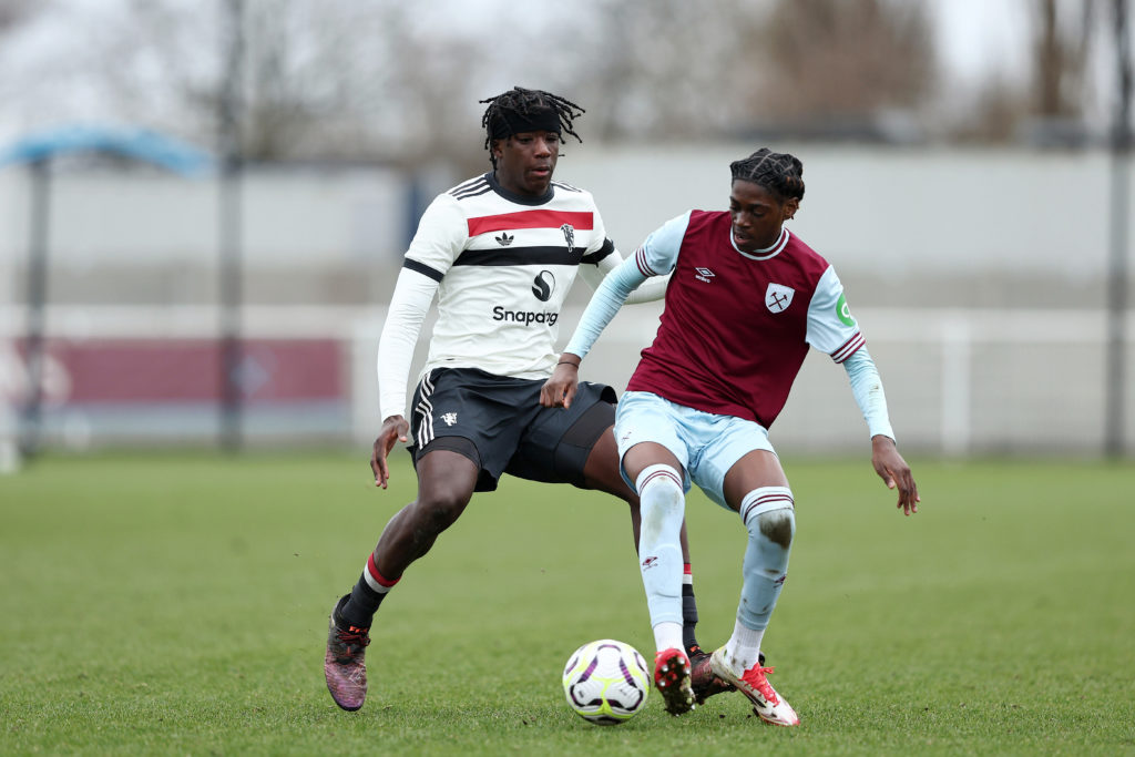 West Ham United U18 v Manchester United U18: English U18 Premier League Cup