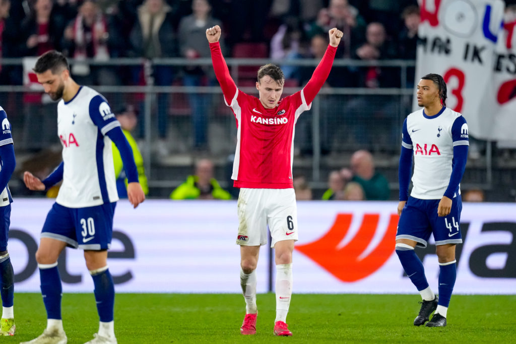 AZ Alkmaar v Tottenham Hotspur - UEFA Europa League 2024/25 Round of 16 First Leg