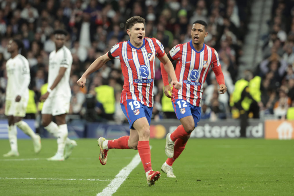 Real Madrid C.F. v Atletico de Madrid - UEFA Champions League 2024/25 Round of 16 First Leg