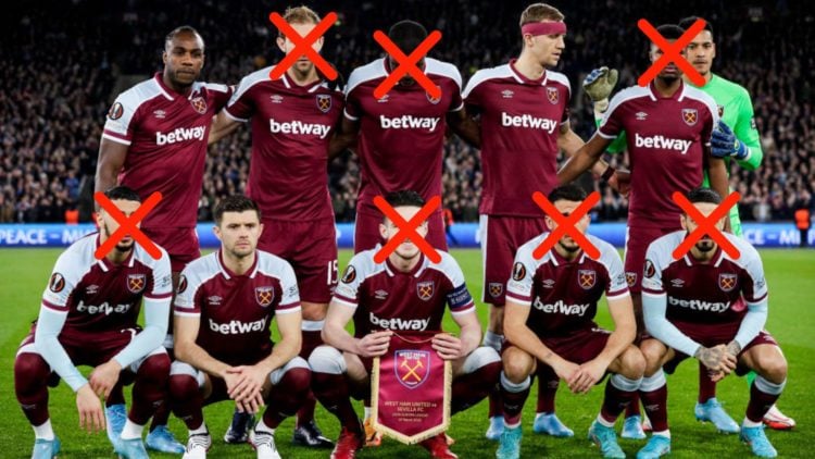 West Ham's heroes of Sevilla from March 2022, only five remain three years on.