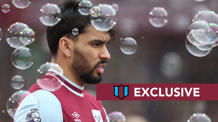 West Ham star Lucas Paqueta.