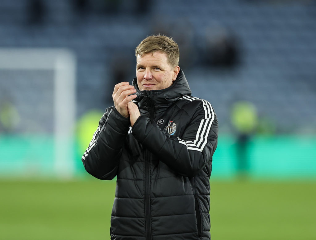Eddie Howe during Leicester City FC v Newcastle United FC - Premier League
