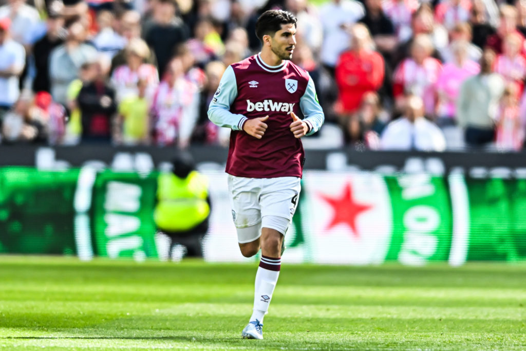 Carlos Soler during West Ham United FC v Southampton FC - Premier League