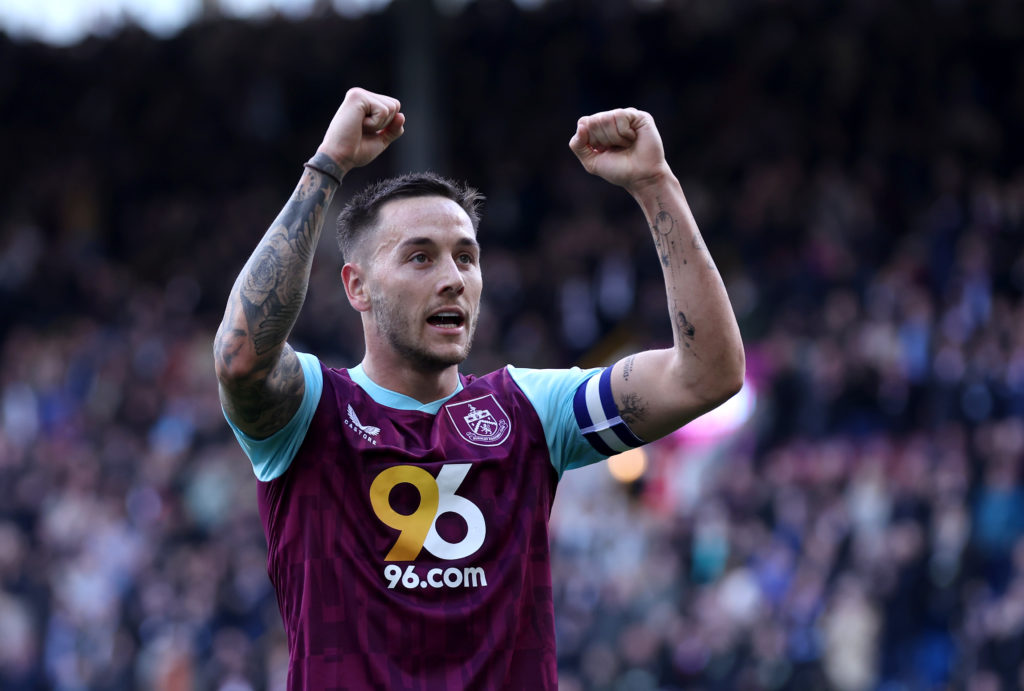 Josh Brownhill during Burnley FC v Sheffield United FC - Sky Bet Championship