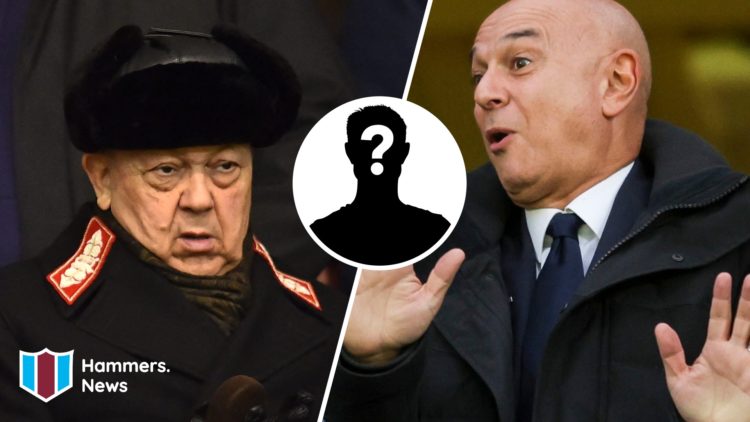 West Ham majority owner David Sullivan and Spurs chairman Daniel Levy