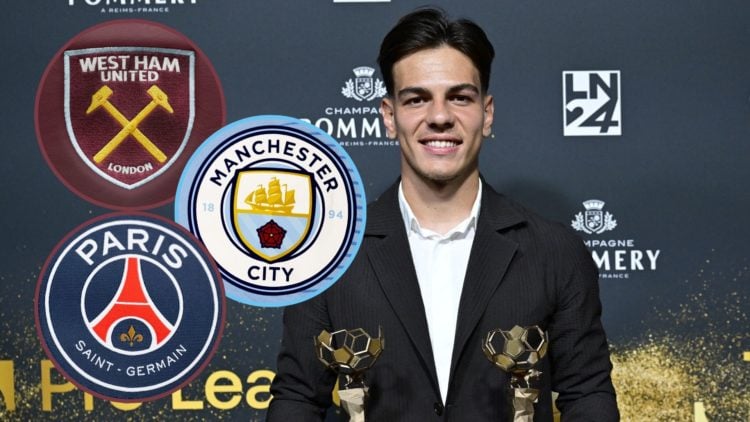 Main image, Club's Ardon Jashari poses with his awards during the Belgian Pro League Awards ceremony in Antwerp on May 26, 2025. Top inset, The Wes...