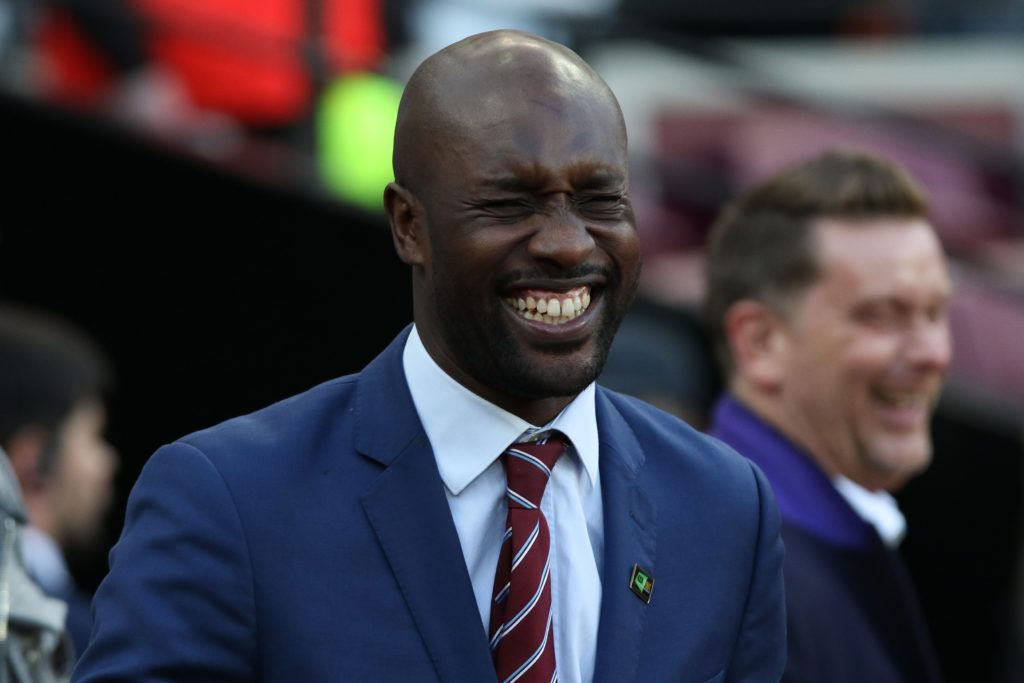 Carlton Cole during West Ham United v Everton FC - Premier League