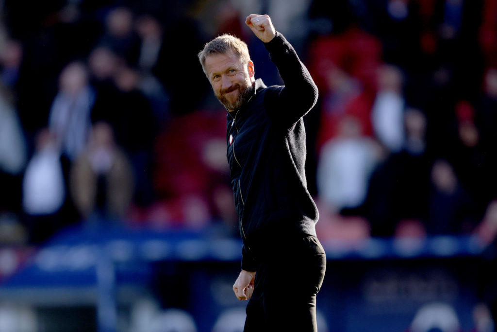 Graham Potter during Crystal Palace v Chelsea FC - Premier League