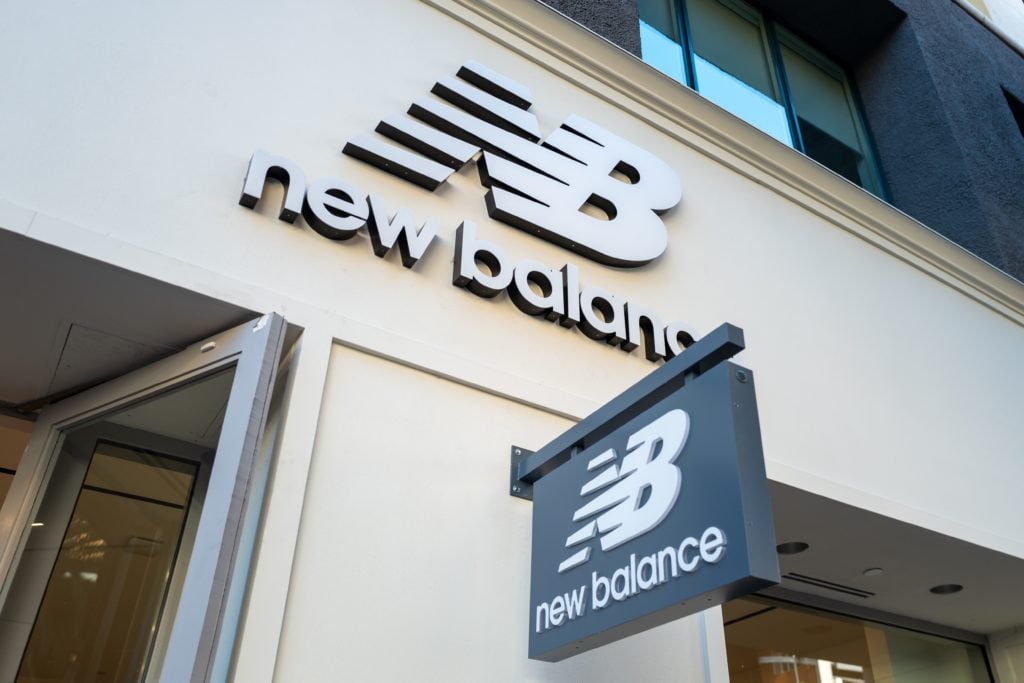 New Balance Facade