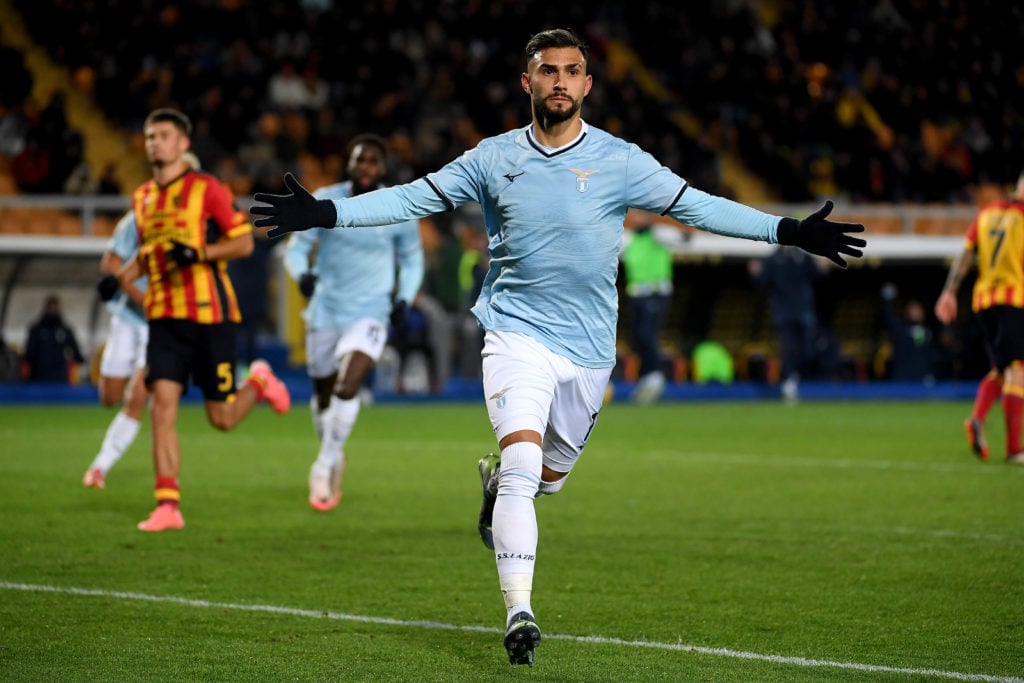 Valentin 'Taty' Castellanos during Lecce v SS Lazio - Serie A