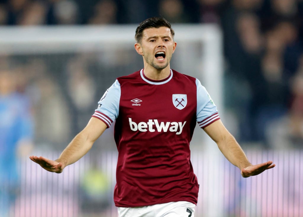 Aaron Cresswell - West Ham United FC v Fulham FC - Premier League