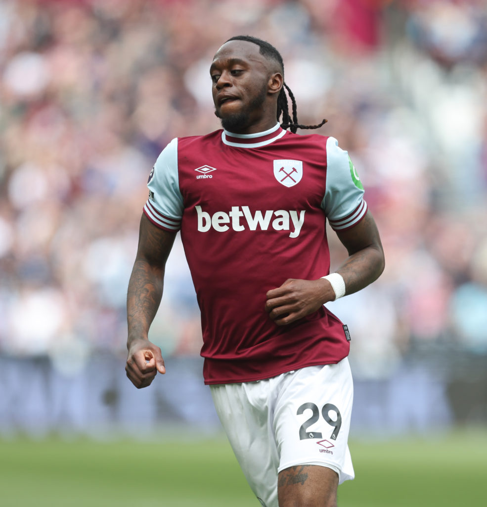 Aaron Wan-Bissaka during West Ham United FC v Tottenham Hotspur FC - Premier League