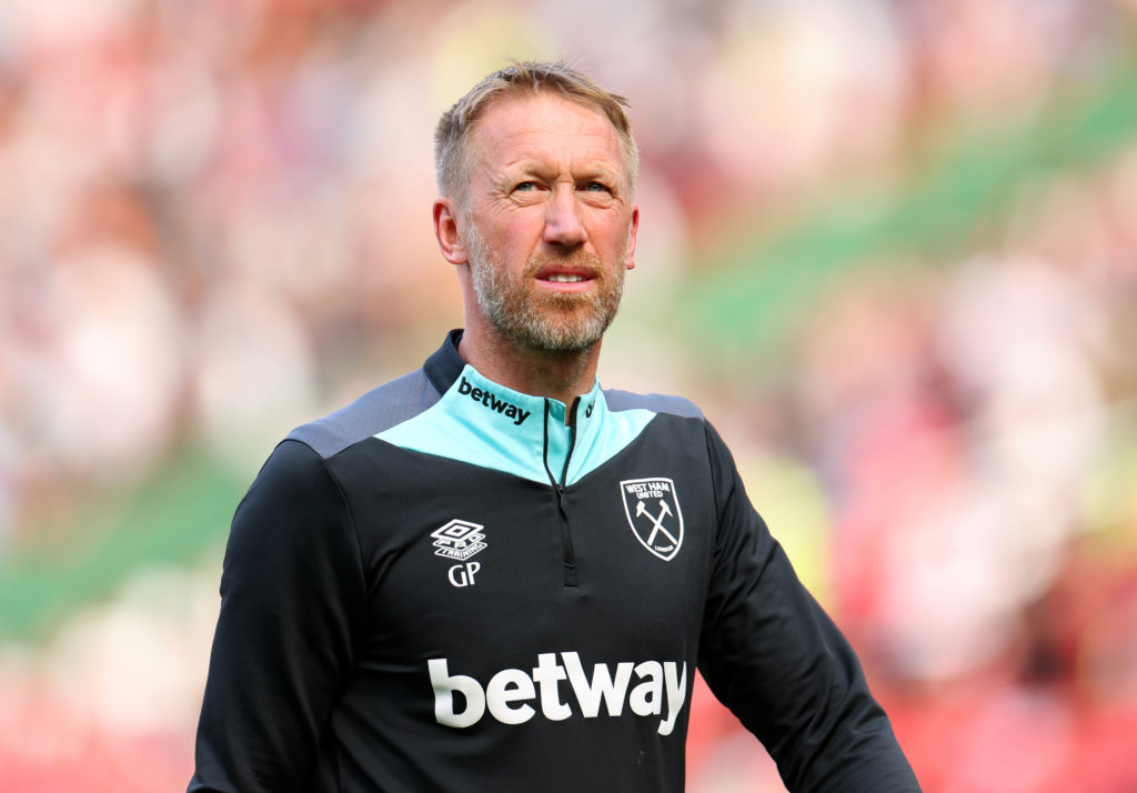 Graham Potter during Manchester United FC v West Ham United FC - Premier League