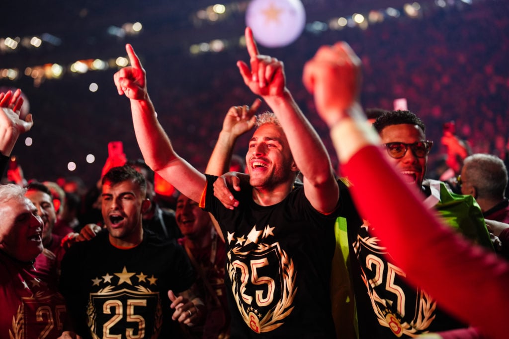 Galatasaray Celebrate 2024-2025 Turkish Super Lig Title