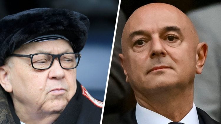 West Ham majority owner David Sullivan and Spurs chairman Daniel Levy
