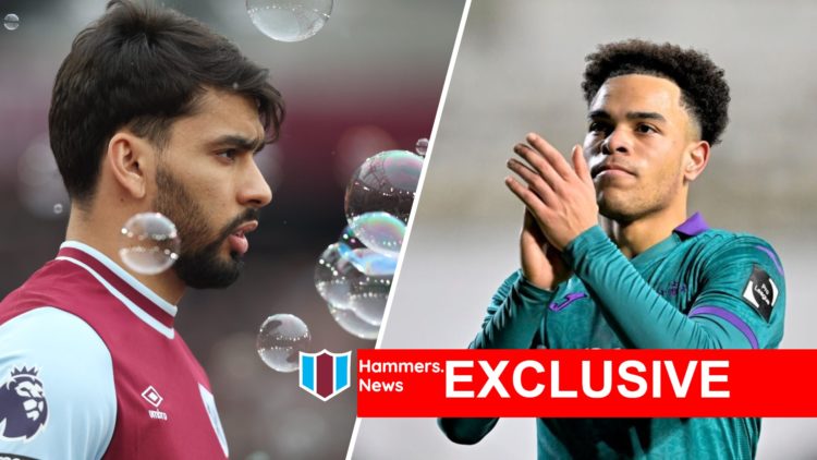 West Ham star Lucas Paqueta and Anderlecht ace Mario Stroeykens