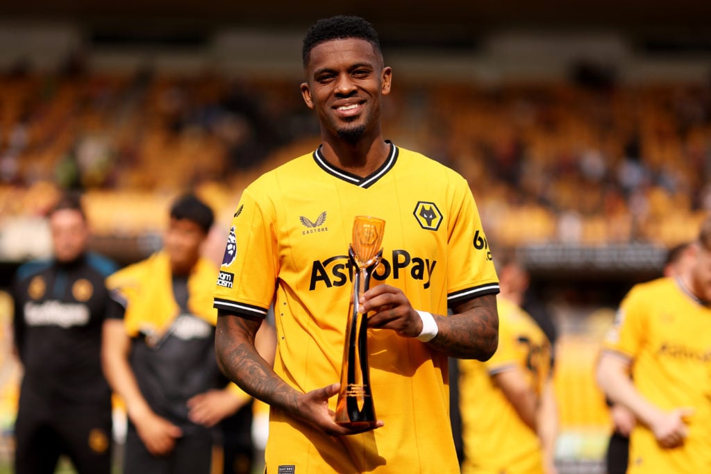 Nelsom Semedo after Wolverhampton Wanderers v Crystal Palace in the Premier League