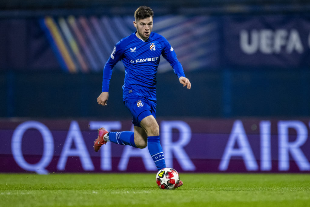 Martin Baturina during GNK Dinamo v AC Milan - UEFA Champions League 2024/25 League Phase MD8