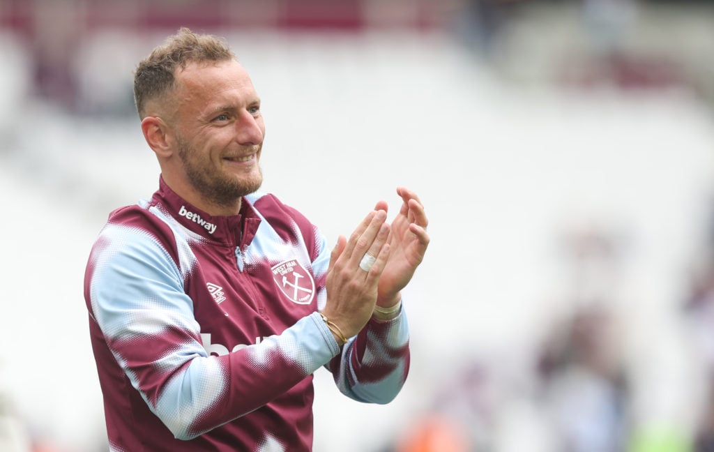 Vladimir Coufal during West Ham United FC v Nottingham Forest FC - Premier League