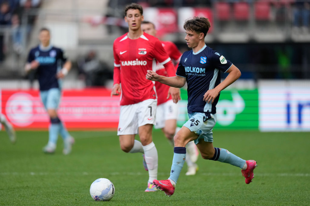 Oliver Braude during AZ Alkmaar v SC Heerenveen – Eredivisie Europe Play-Offs