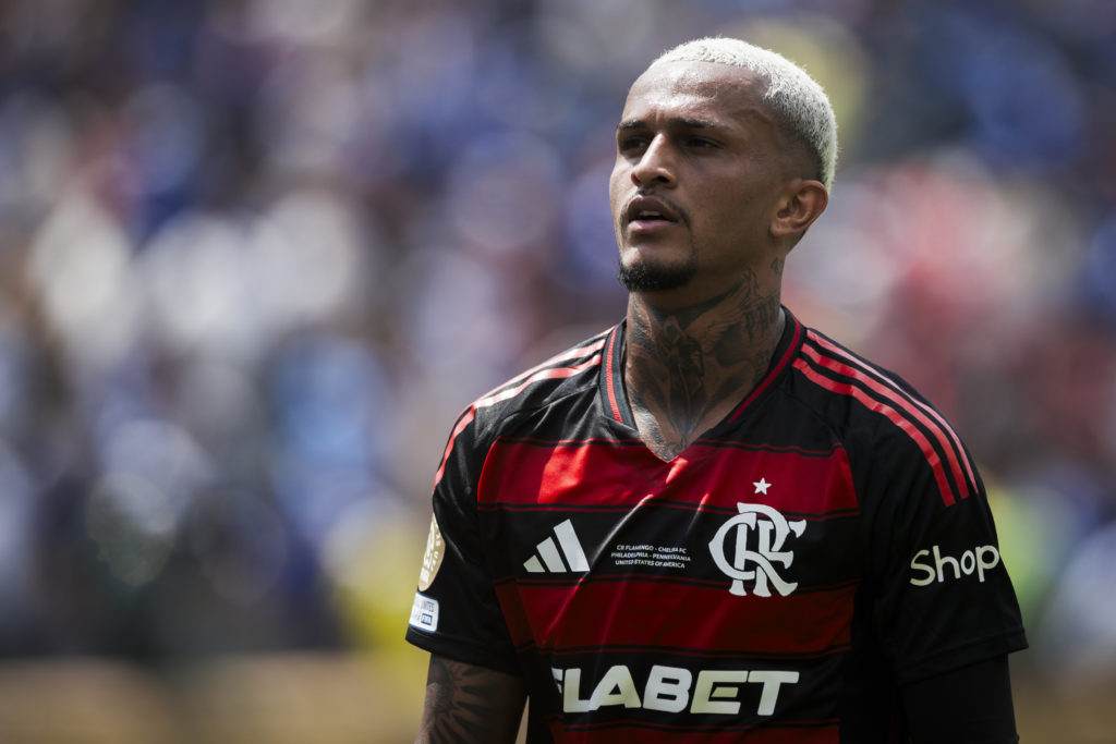 Wesley Franca of CR Flamengo looks on during the FIFA Club World Cup