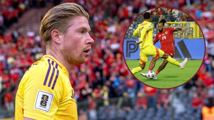 Main image, Kevin De Bruyne of Belgium looks on during the FIFA 2026 Qualifier between Belgium and Wales at King Baudouin Stadium on June 09, 2025 ...
