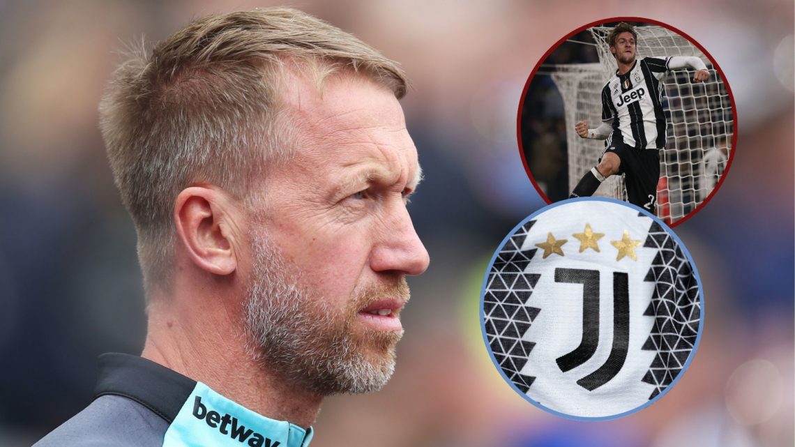 Main image, Graham Potter, Manager of West Ham United, looks on prior to the Premier League match between West Ham United FC and Nottingham Forest ...