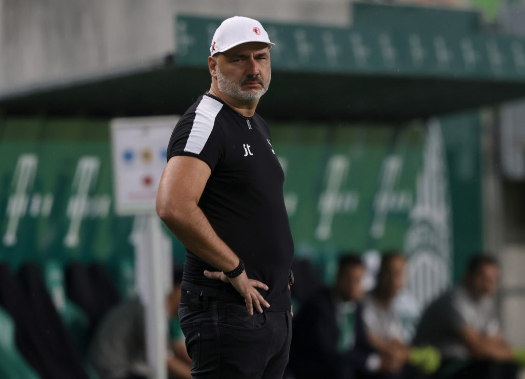 Ferencvarosi TC v SK Slavia Praha - UEFA Champions League Third Qualifying Round 1st Leg