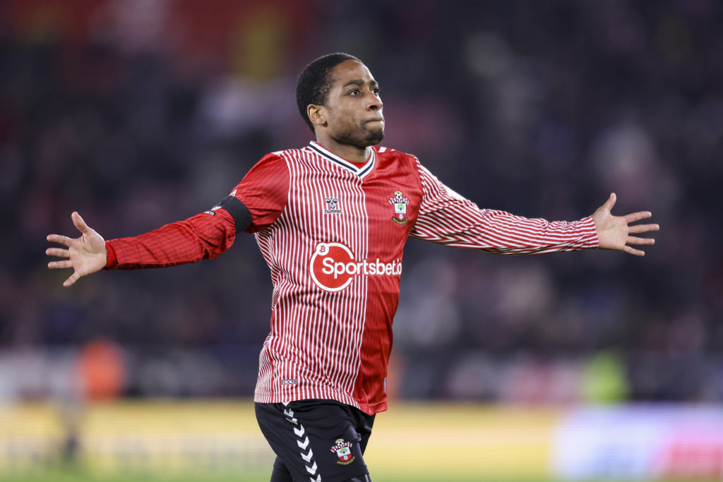 Kyle Walker-Peters celebrates during Southampton FC v Bristol City - Sky Bet Championship