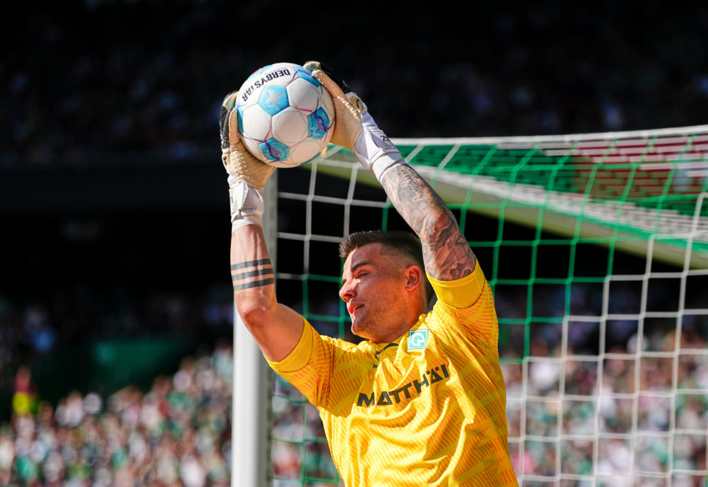 Michael Zetterer during Werder Bremen vs RB Leipzig - 1.Bundesliga