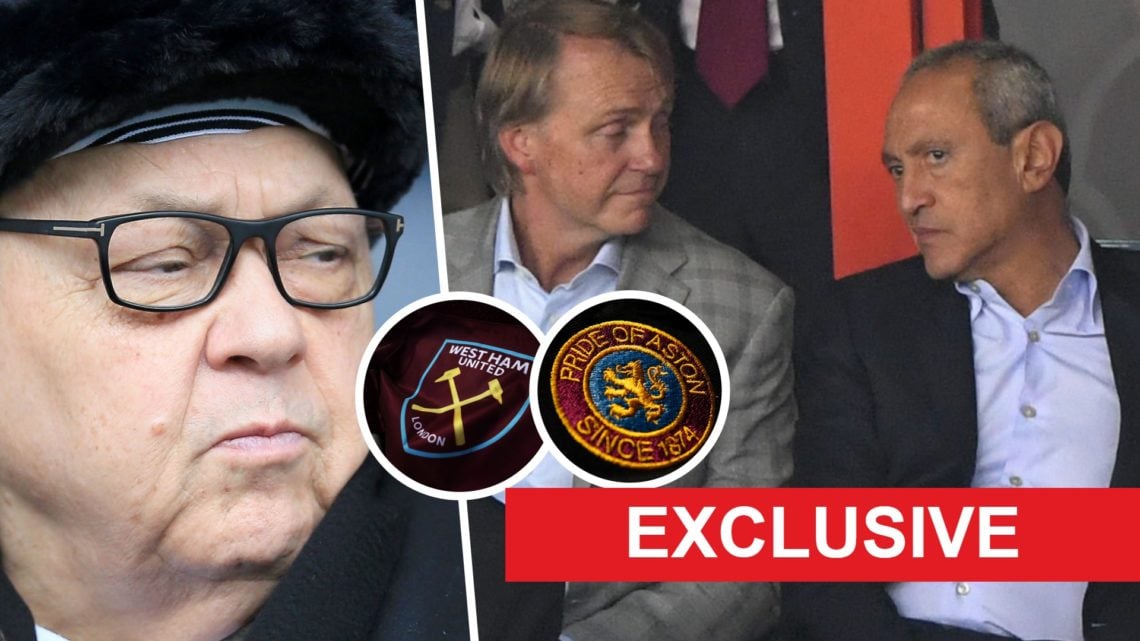 West Ham chief David Sullivan and Aston Villa's co-owners Nassef Sawiris and Wes Edens
