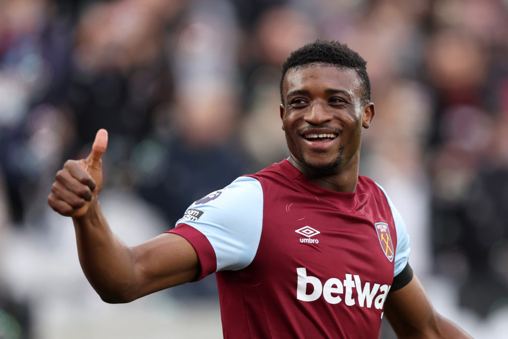 Mohammed Kudus during West Ham United v Crystal Palace - Premier League