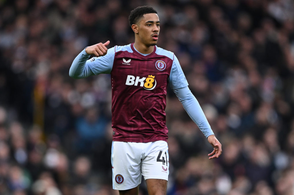 Jacob Ramsey during Fulham FC v Aston Villa - Premier League