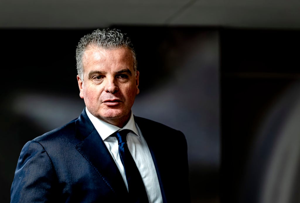 Director Dennis te Kloese during the presentation of Robin van Persie As Trainer SC Feyenoord Rotterdam