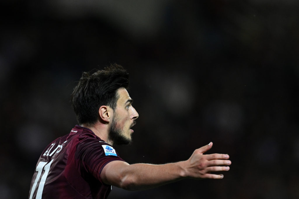 Eljif Elmas during Torino v Venezia in a Serie A clash