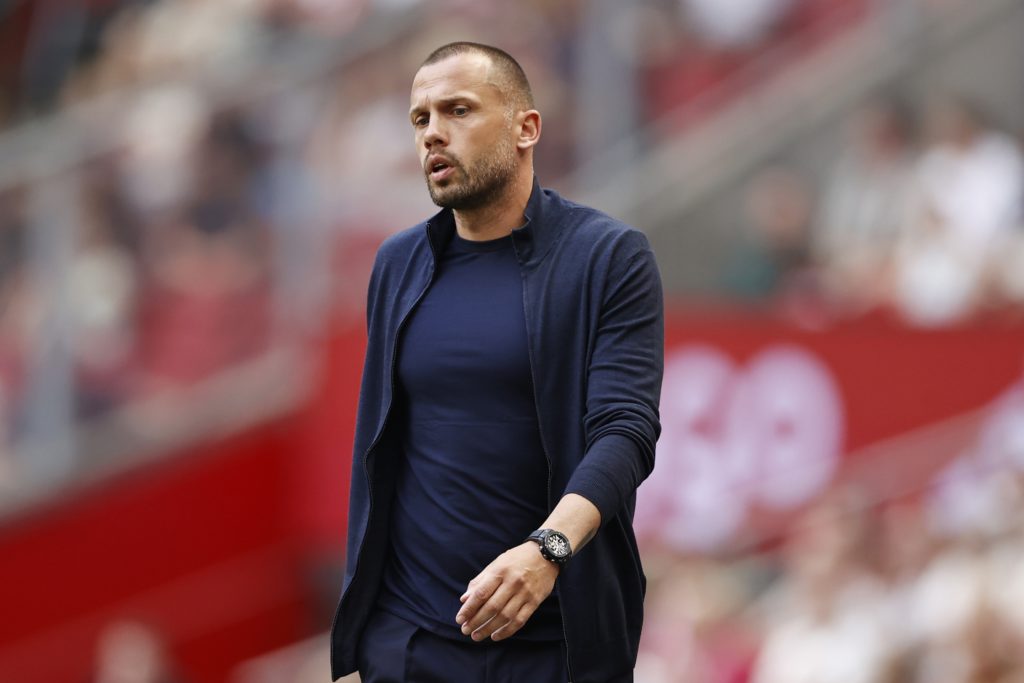 Ajax head coach Jonny Heitinga