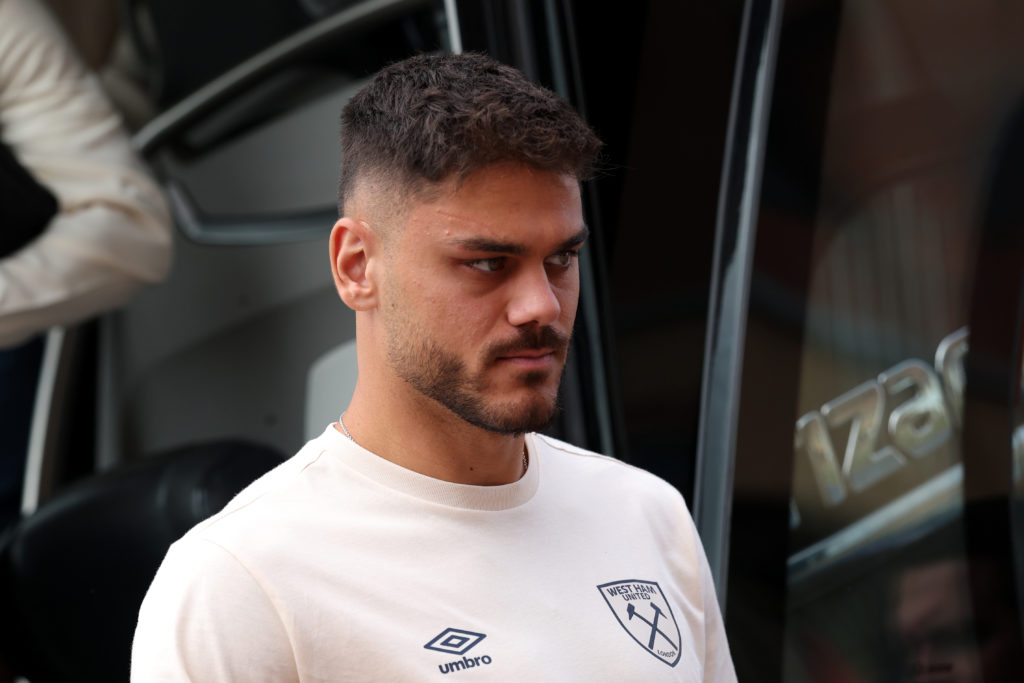 Konstantinos Mavropanos ahead of Sunderland v West Ham United - Premier League