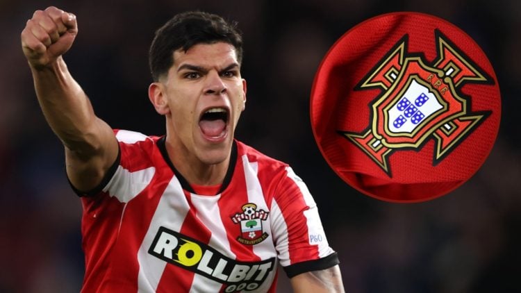 Main image, Mateus Fernandes of Southampton scores a goal which was later ruled out for offside following a VAR review during the Premier League ma...
